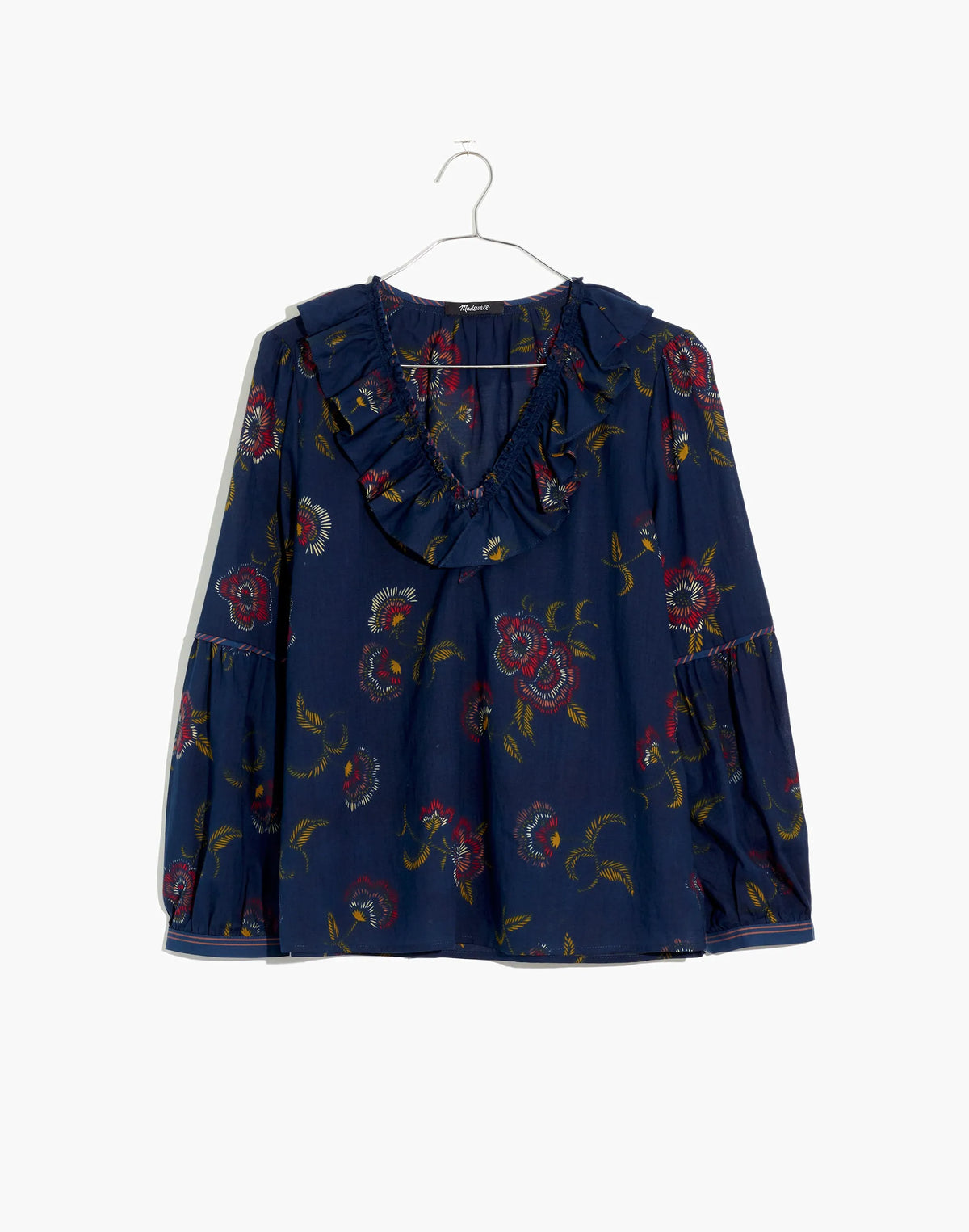 LINE FLORAL BENGALI INDIGO