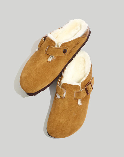 SUEDE/ SHEARLING
