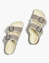 STONE COIN SUEDE/ SHEARING