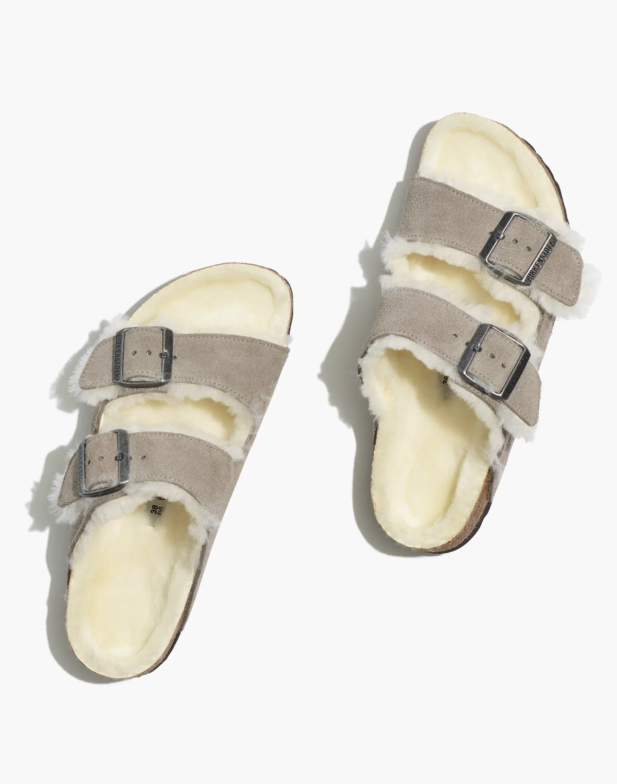 STONE COIN SUEDE/ SHEARING