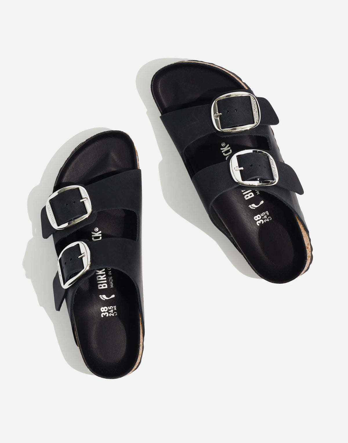 BLACK OILED LEATHER