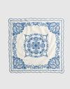 BANDANA EYELET RETRO BLUE
