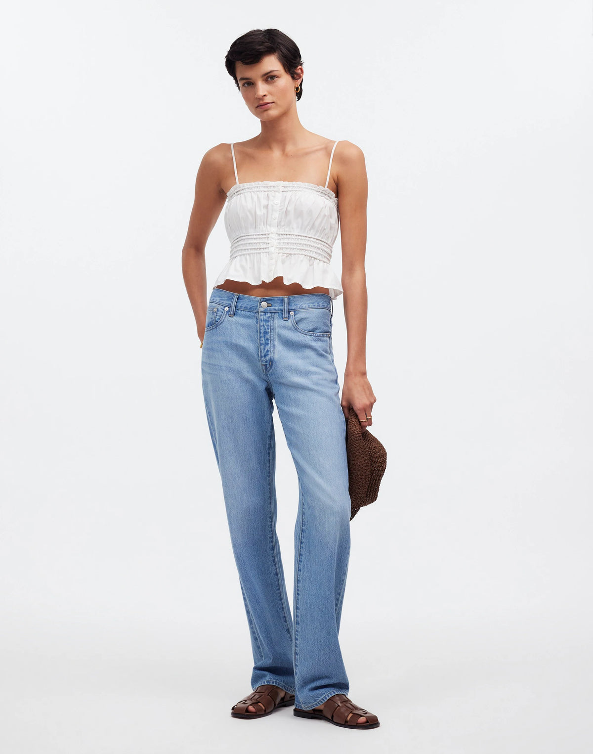 EYELET WHITE