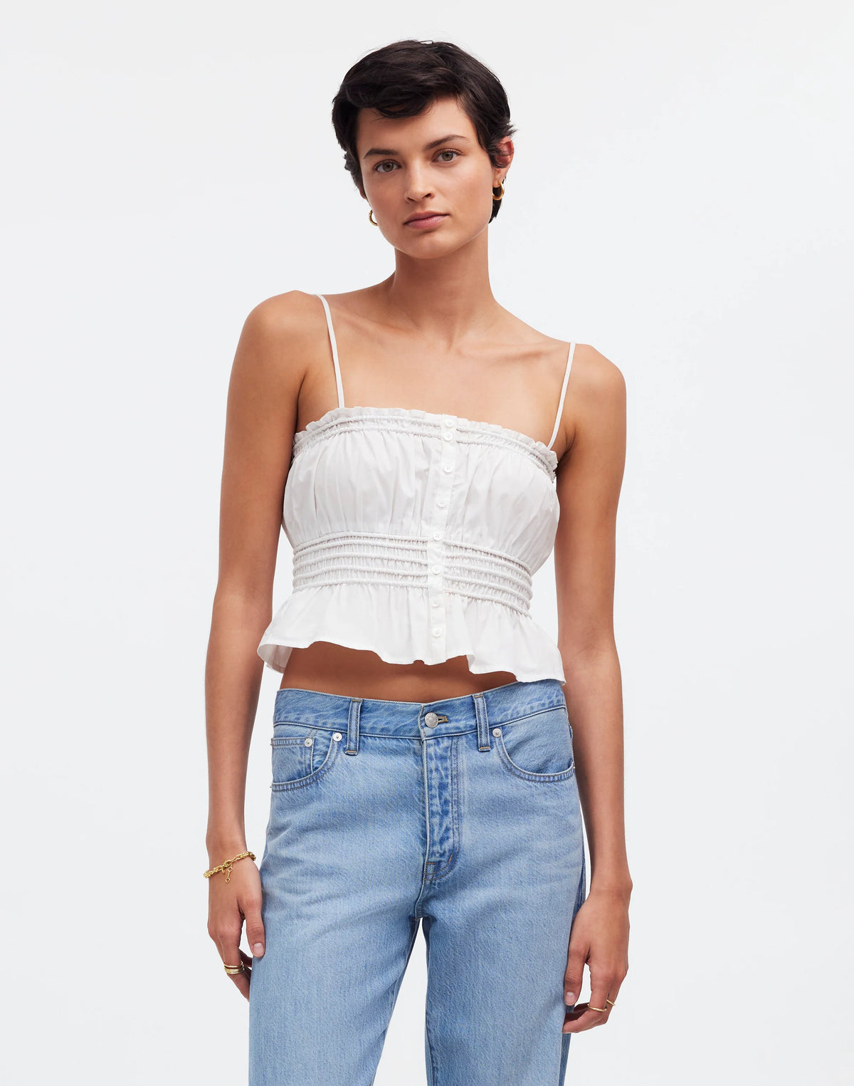 EYELET WHITE