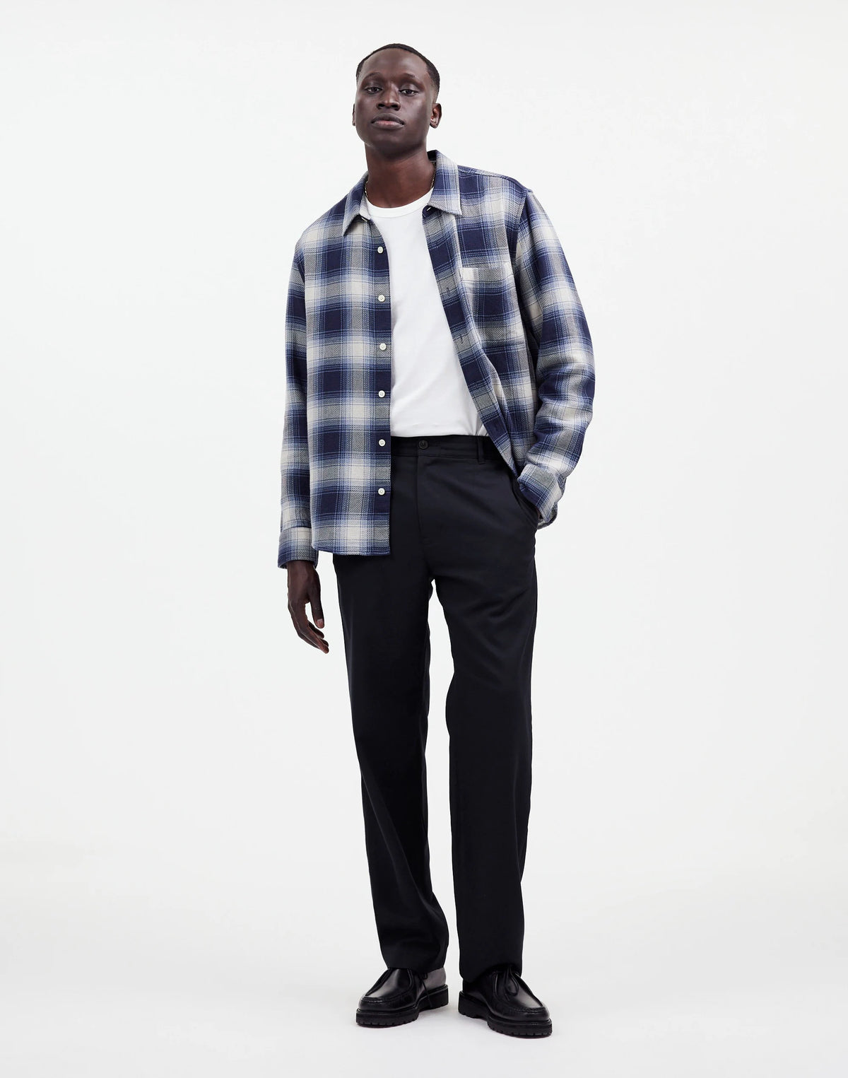 DARK NAVY MELANGE