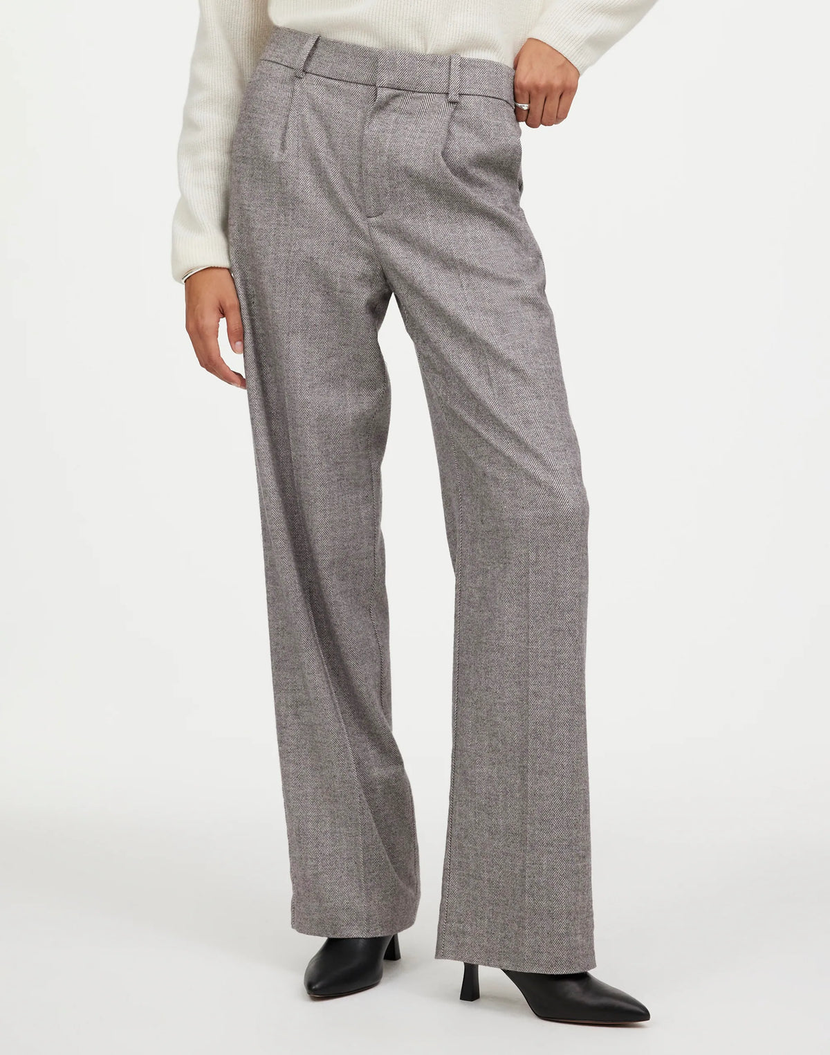 SLATE GREY HERRINGBONE
