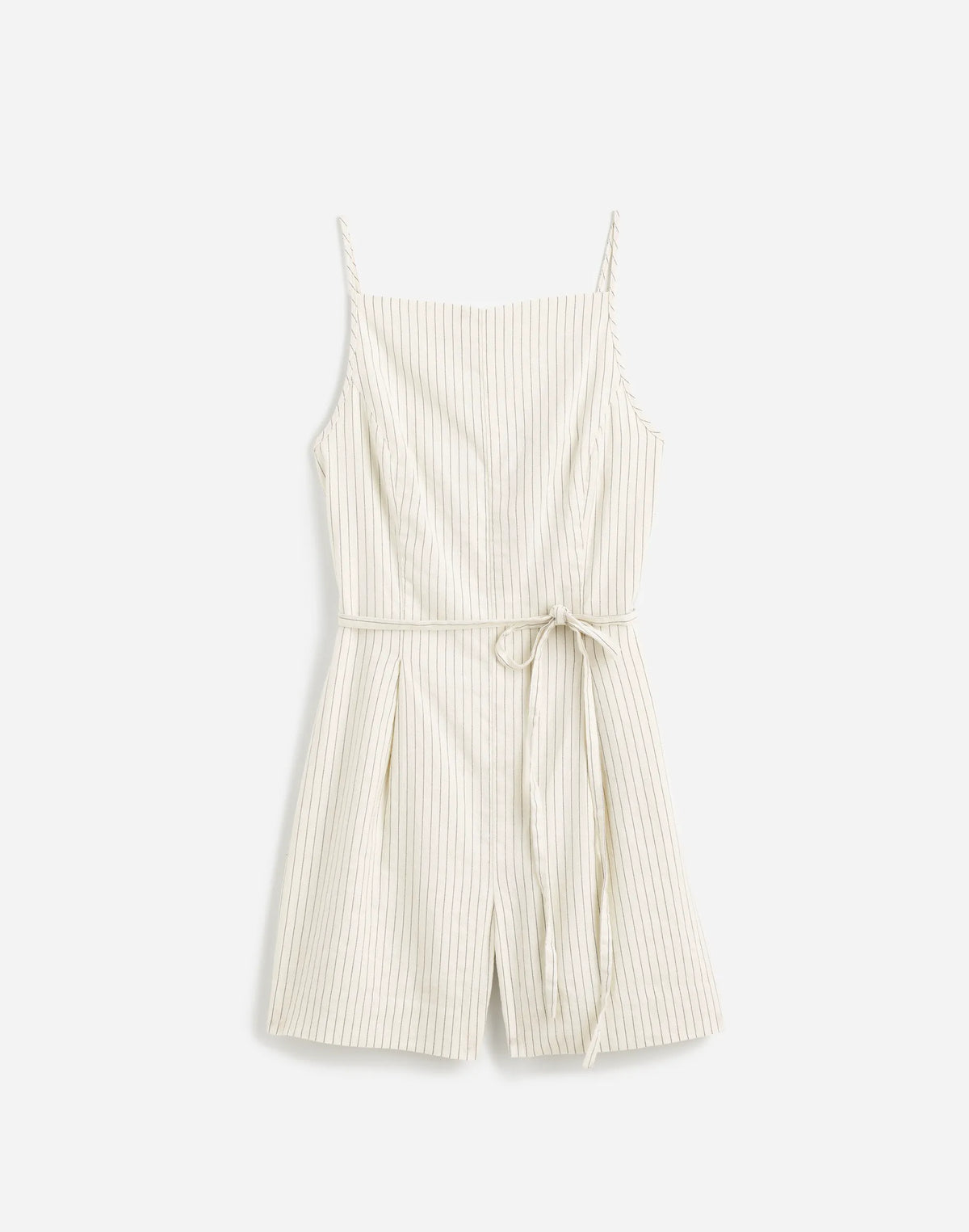 IVORY BLACK PINSTRIPE