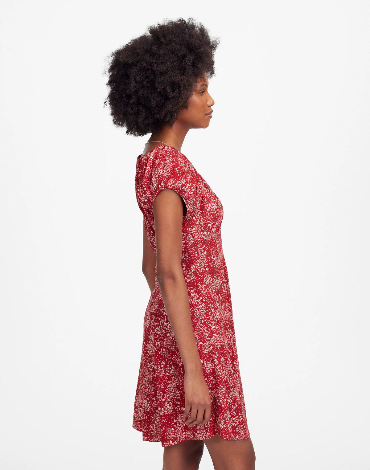 HARPER FLORAL RED WHITE