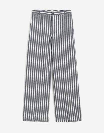NAVY WHITE STRIPE