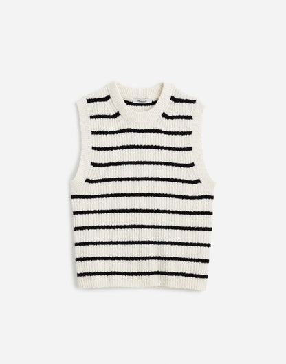 CREAM BLACK STRIPE