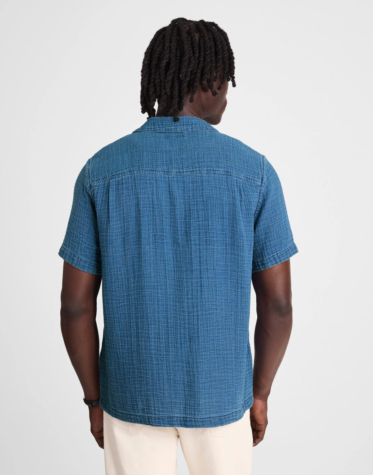 LIGHT INDIGO GAUZE