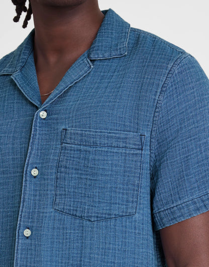 LIGHT INDIGO GAUZE