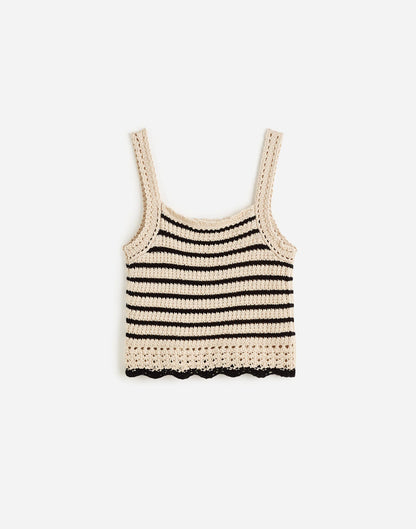 NATURAL AND BLACK STRIPE