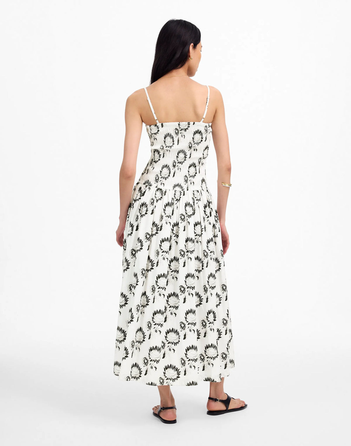 GRAPHIC SUNFLOWERS WHITE