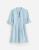 BLUE WHITE MULTI STRIPE