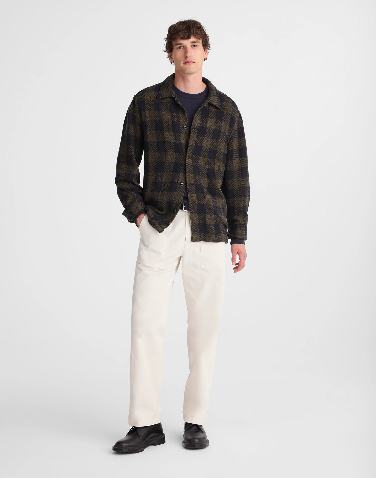 GRADIENT PLAID