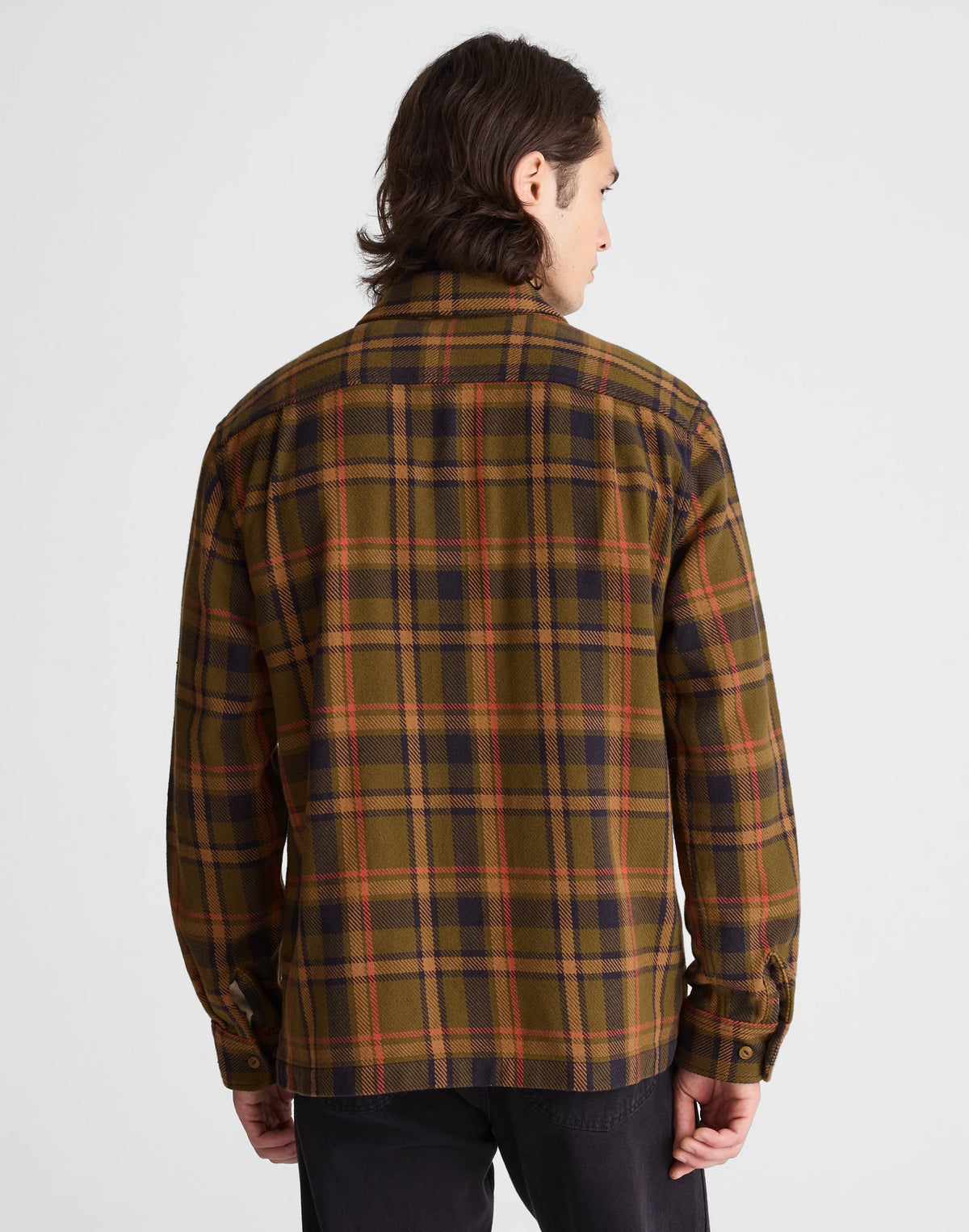 OLIVE PLAID