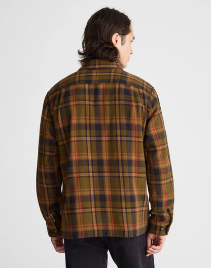 OLIVE PLAID