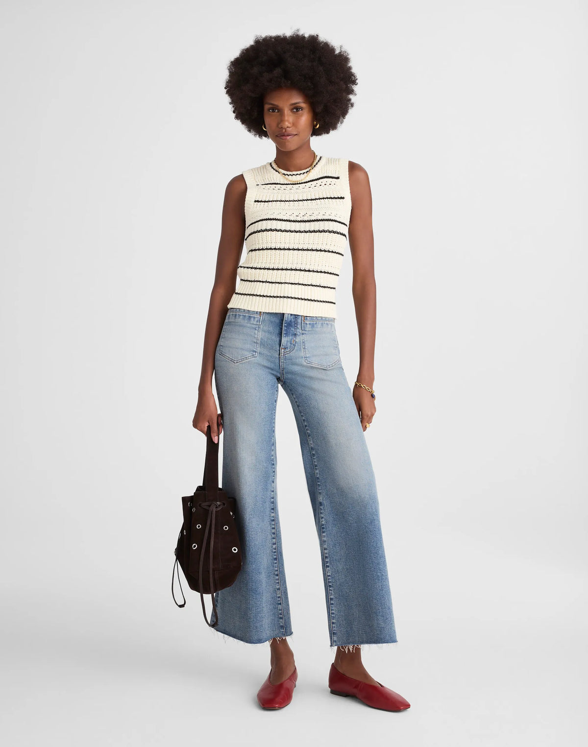 JET BLACK MINI STRIPE