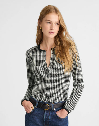 OFF WHITE HOUNDSTOOTH