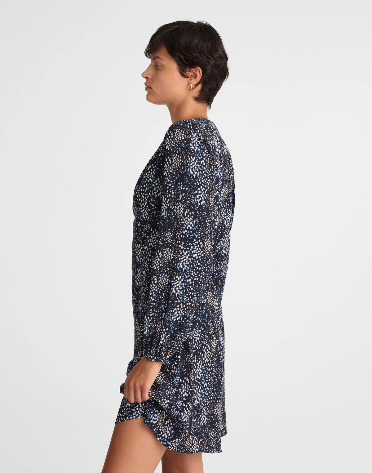 SABRINA DOTS NAVY MULTI