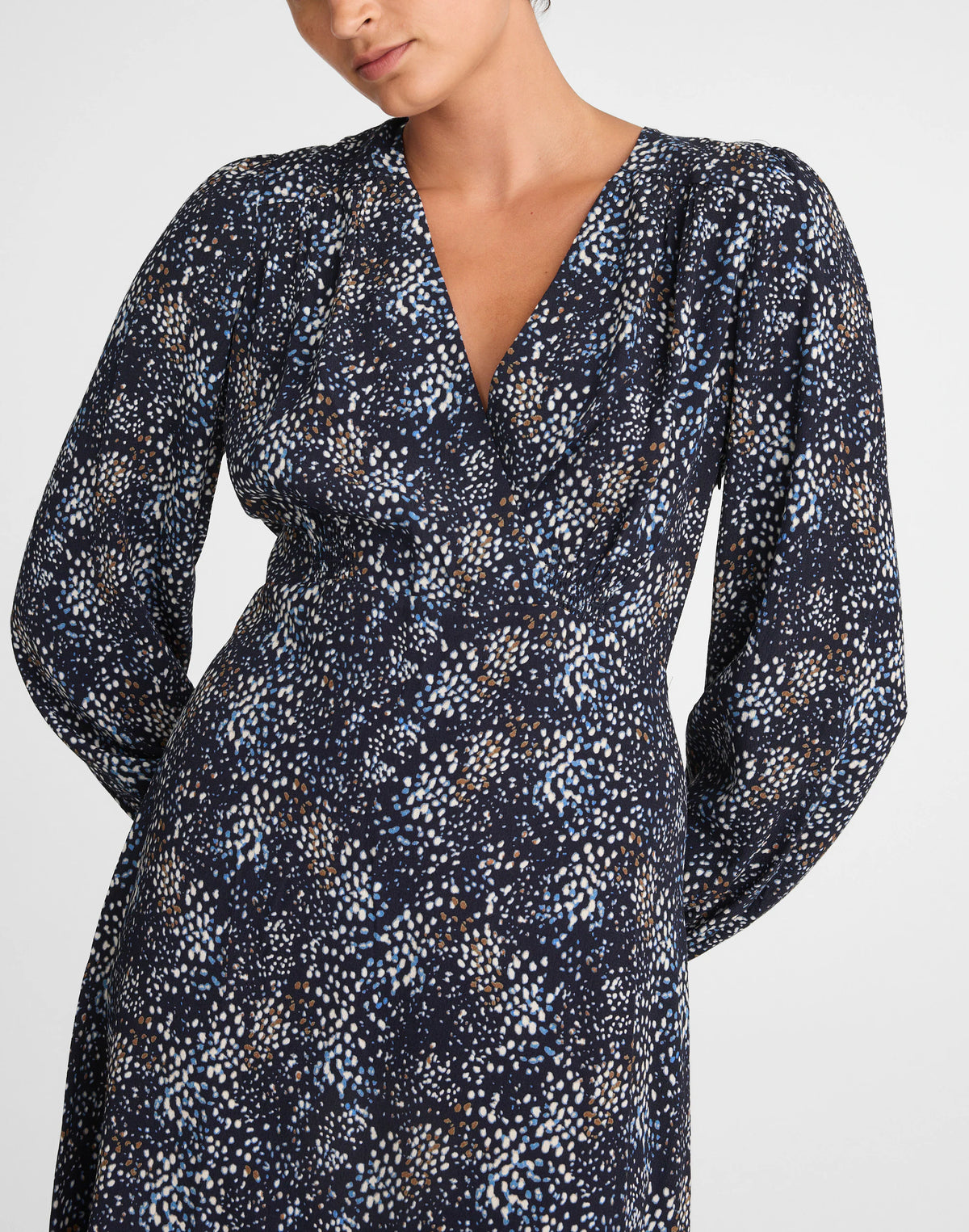 SABRINA DOTS NAVY MULTI