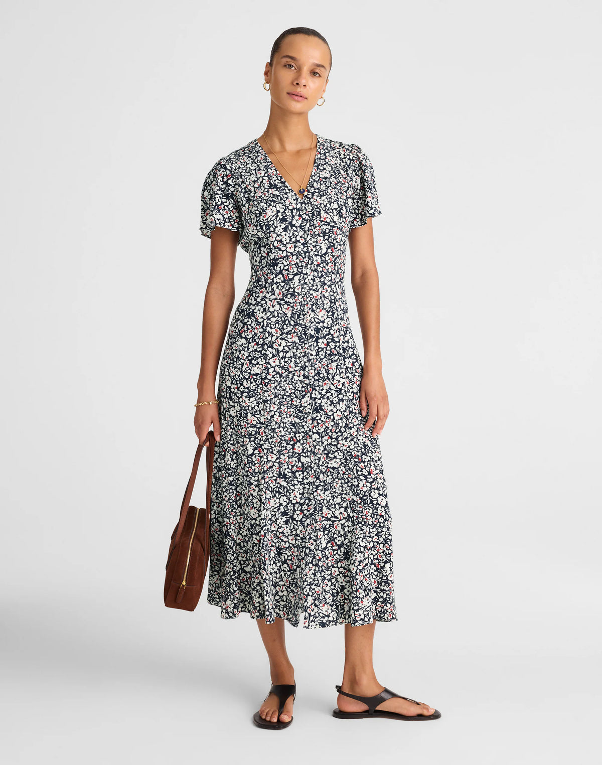 AMANDA FLORAL NAVY