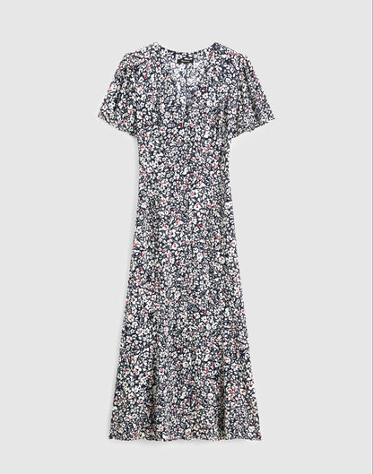 AMANDA FLORAL NAVY