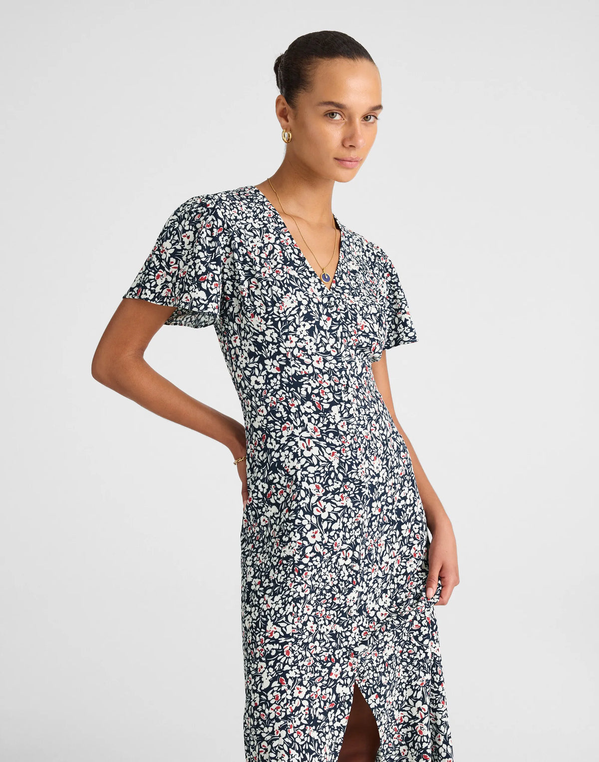 AMANDA FLORAL NAVY