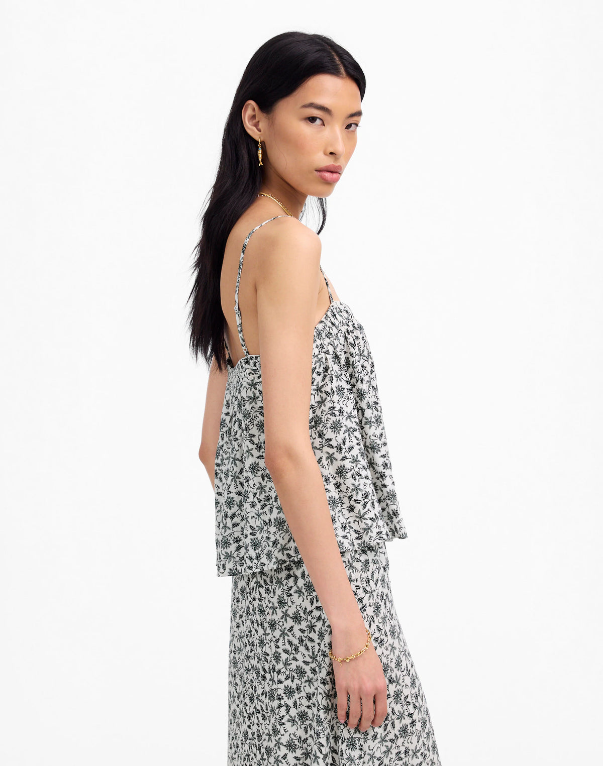 ELOISE FLORAL  IVORY