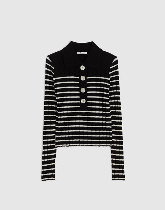 BLACK AND IVORY STRIPE