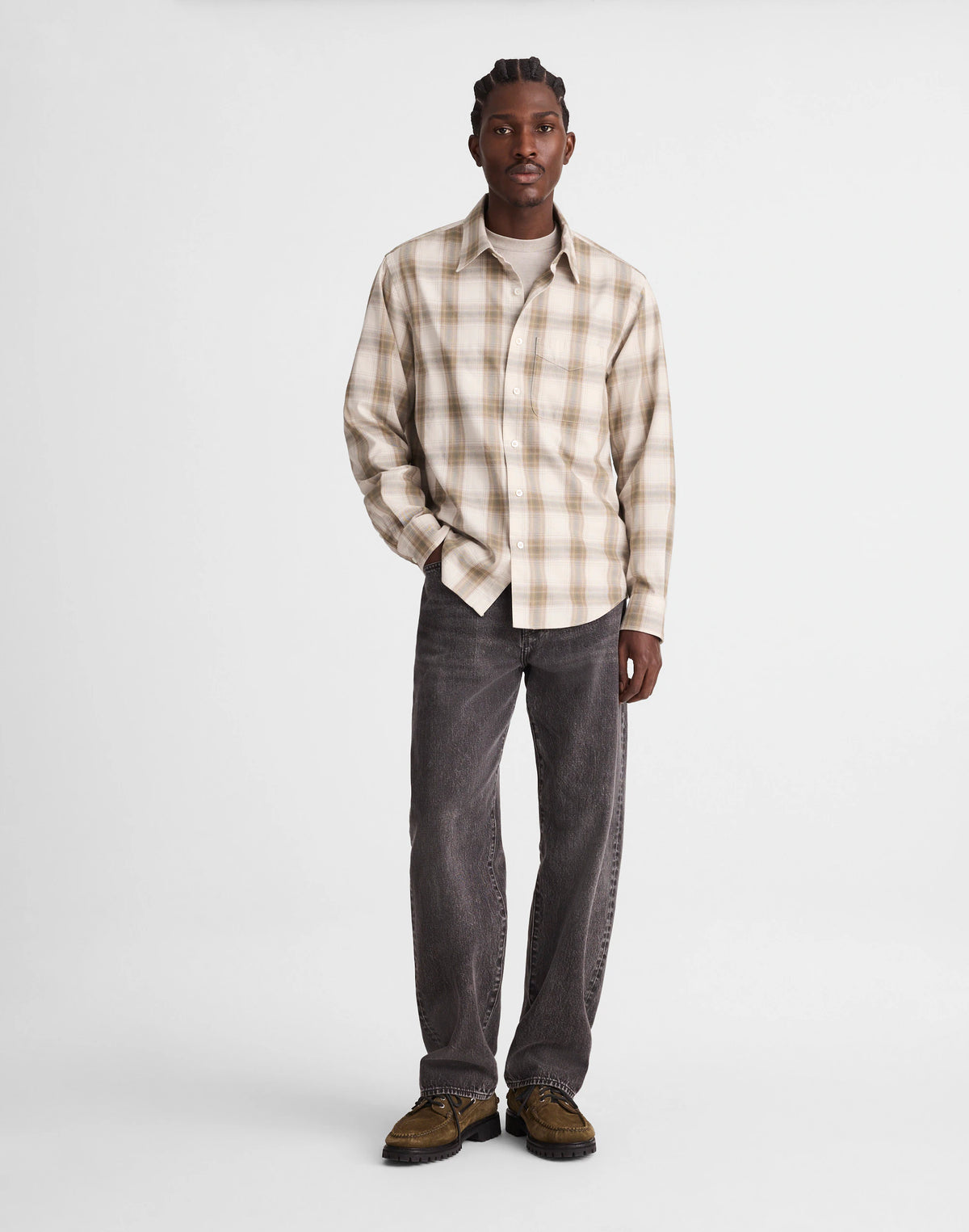 OMBRE FADE PLAID (WZ7773)