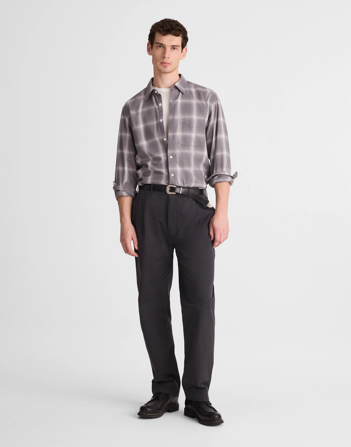 OMBRE FADE PLAID (WZ7801)