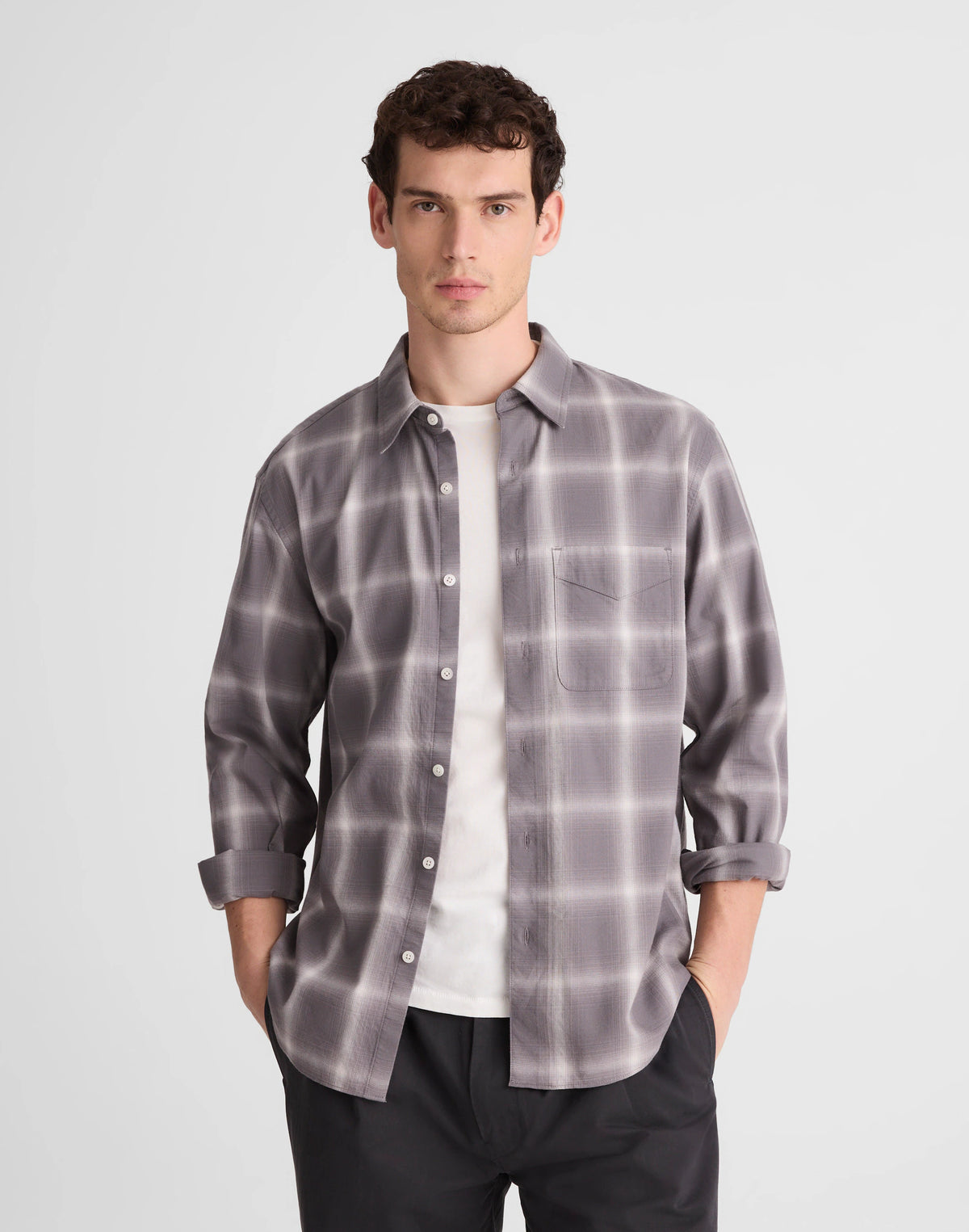 OMBRE FADE PLAID (WZ7801)