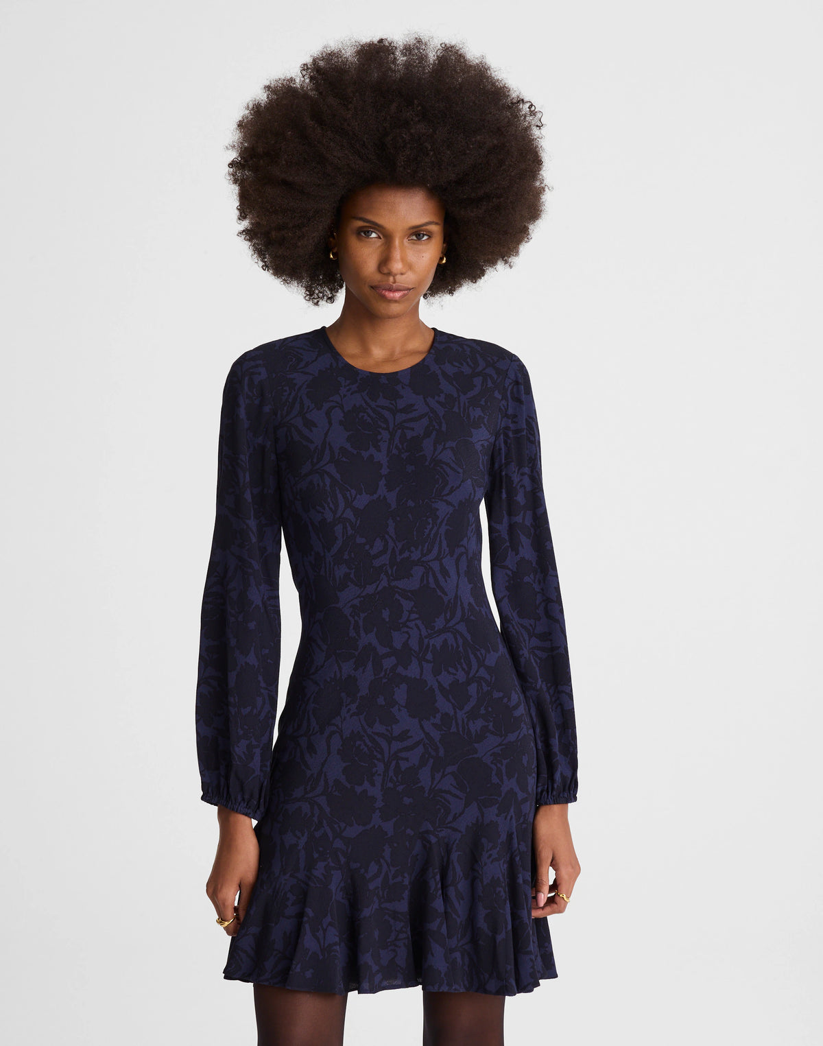 ALEXIS FLORAL NAVY
