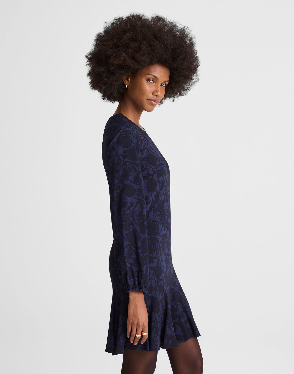 ALEXIS FLORAL NAVY