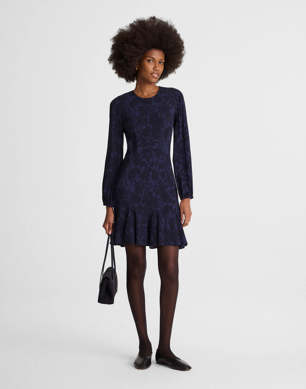 ALEXIS FLORAL NAVY