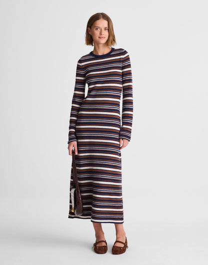 NAVY MULTI STRIPE