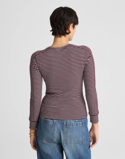 TWEETY STRIPE DARK POM AND W