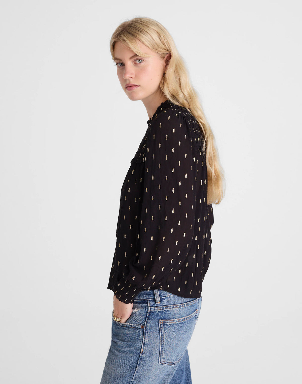 CRINKLE ECOVERO LUREX