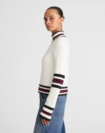 JET BLACK STRIPE