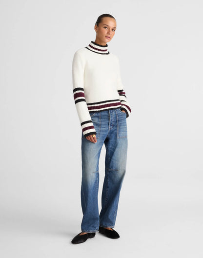JET BLACK STRIPE