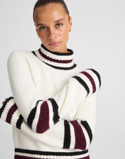 JET BLACK STRIPE