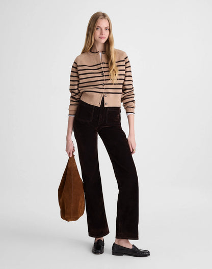 HTHR CAMEL STRIPE