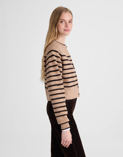 HTHR CAMEL STRIPE