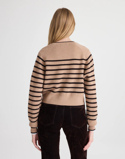 HTHR CAMEL STRIPE
