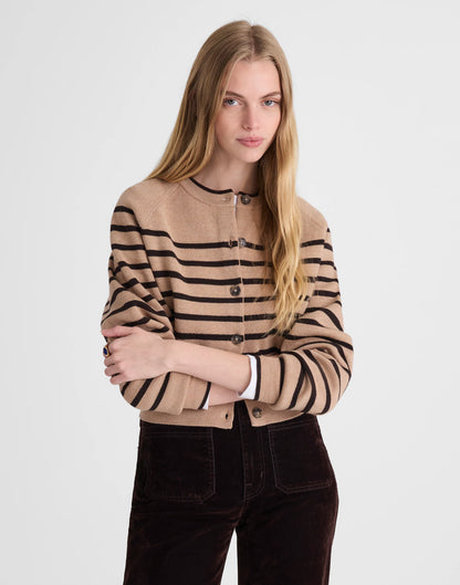 HTHR CAMEL STRIPE