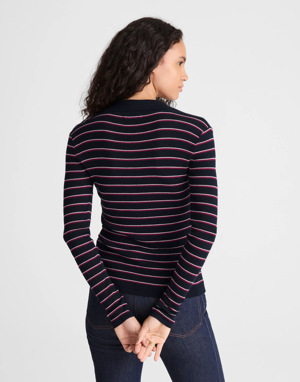DARK NAVY MULTI STRIPE