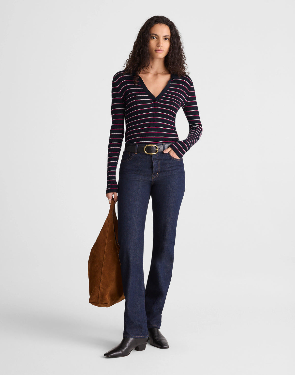 DARK NAVY MULTI STRIPE