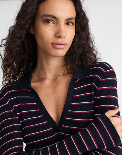 DARK NAVY MULTI STRIPE